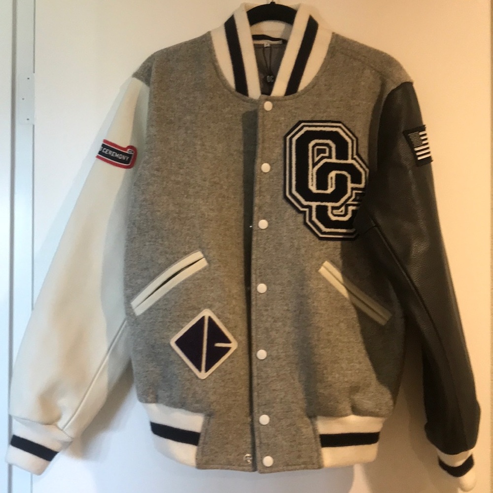 Opening Ceremony Varsity Jacket, size S, NWT, $395